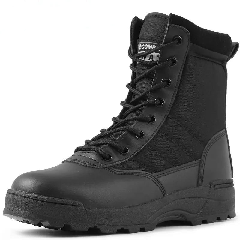 QHJZYZ Tactical Desert Ankle Boots