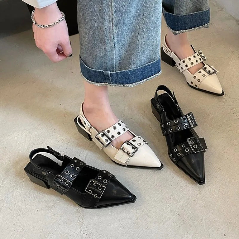 Women Roman Metal Sandals