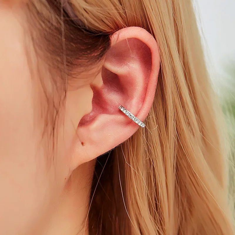 Crystal Clip Ear Cuffs