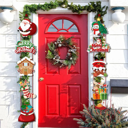 Christmas Door Hanging Banner