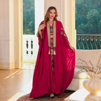 Open Kaftan Abaya Suit