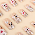 set Medium long fake nails