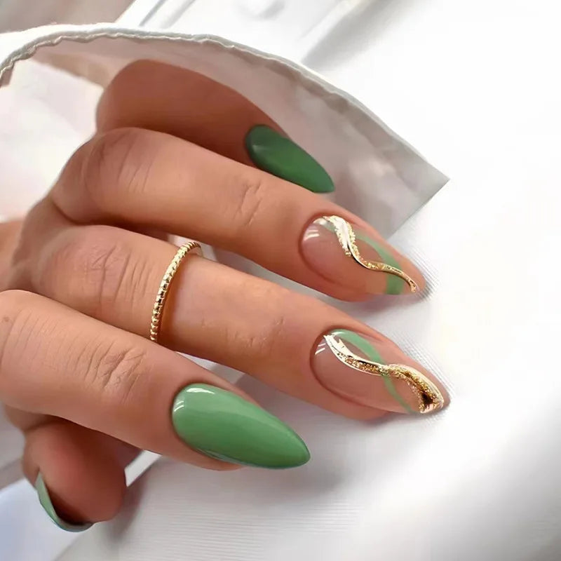 Finished False Nails Detachable Long