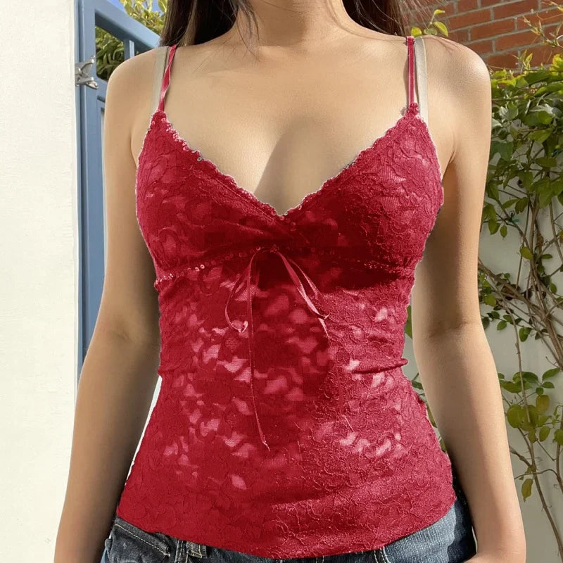 Fairycore Spaghetti Strap Top