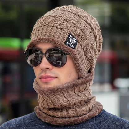 Unisex Plush Lined Winter Beanie