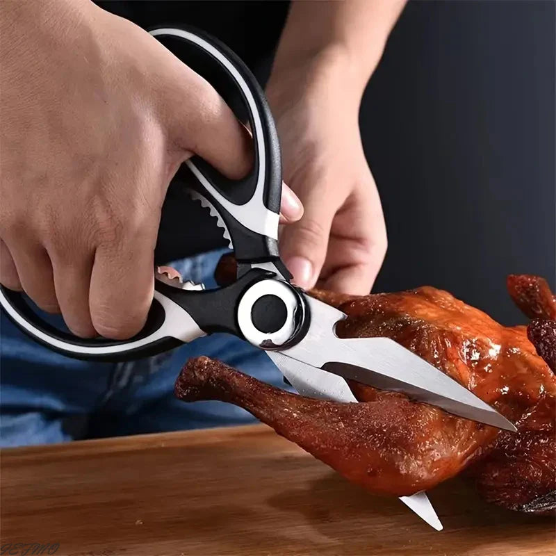 Multifunctional Steel Kitchen Scissors