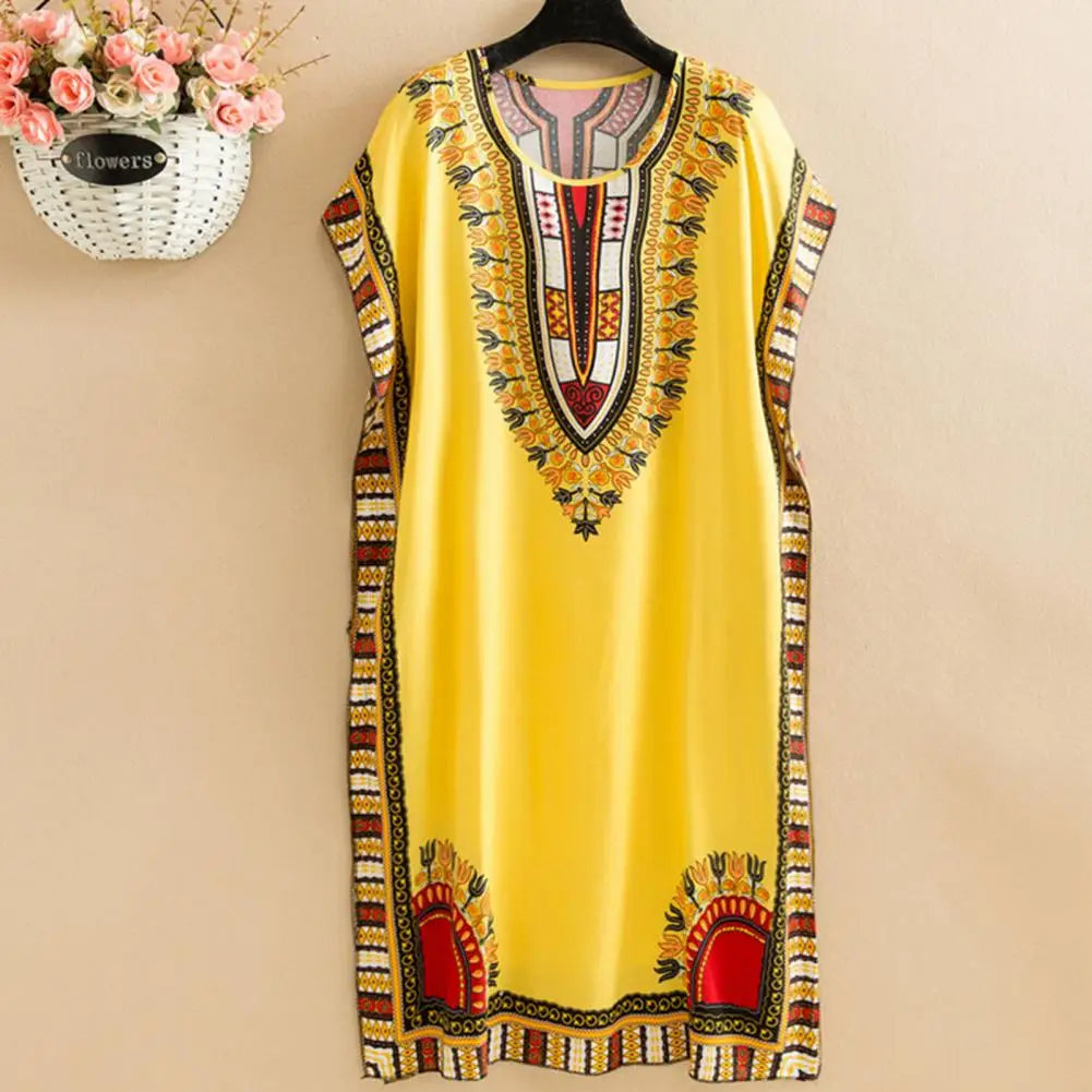 Ethnic Style Women’s Midi Dress