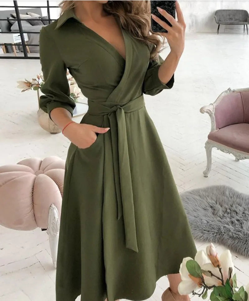 Off-Shoulder Halter Summer Maxi Dress