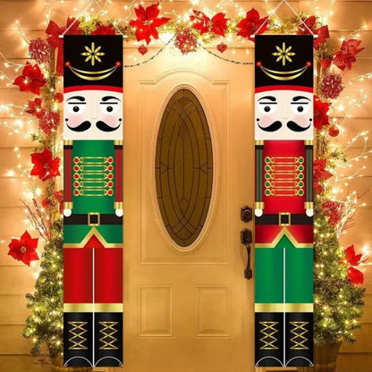 Christmas Santa Door Banner