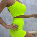 Seamless Strap Vest Set