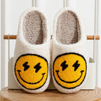Fluffy Smile Slippers