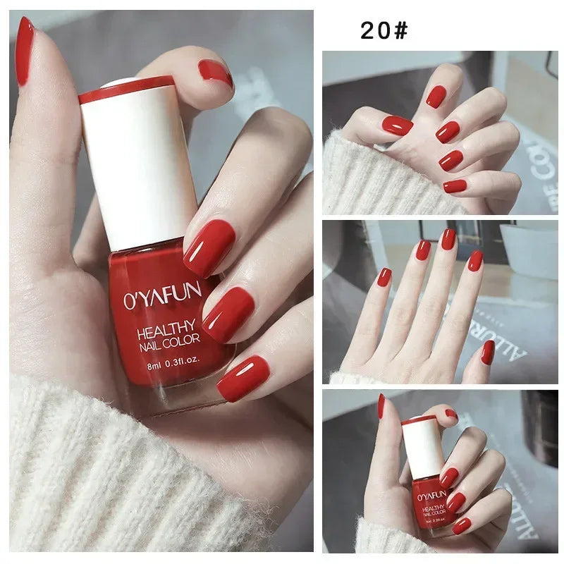 Matte Waterproof No-bake Nail Polish