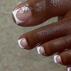French False Toe Nails Heart