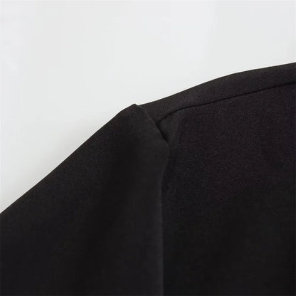 Casual Polo Collar Mini Dress