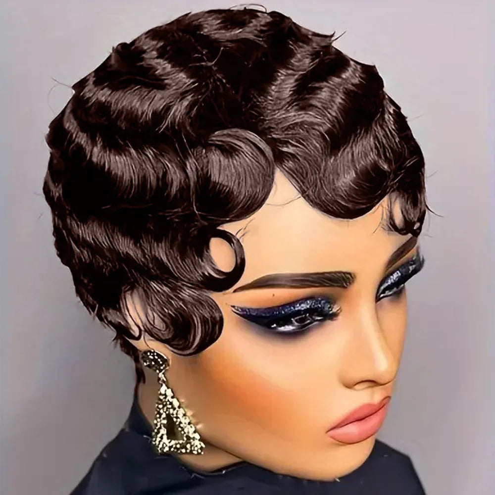 Short Ocean Wave Wig
