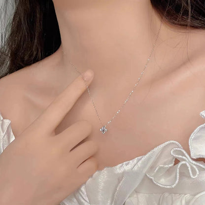 Elegant Zircon Party Necklace