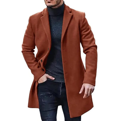 Men's Wool Streetwear Jacket