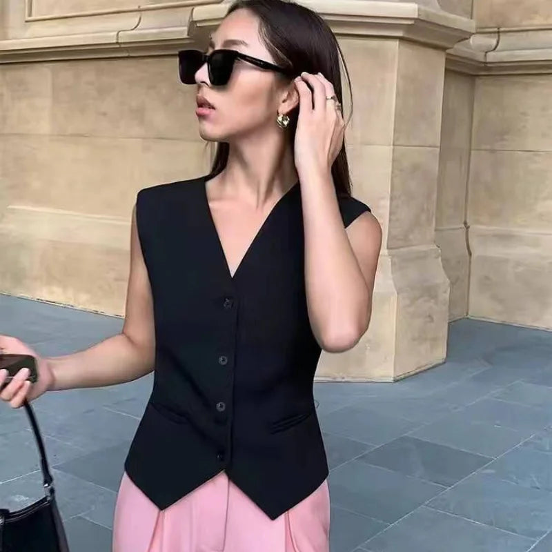 Women’s Simple Streetwear Vest