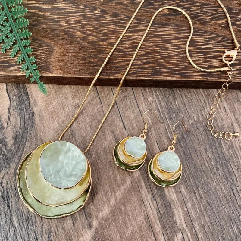 Vintage Irregular Jewelry Set