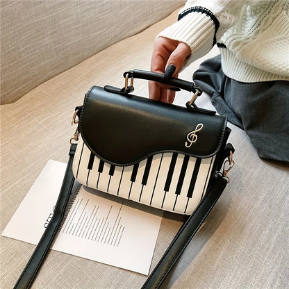 Piano Shape Shoulder Bag