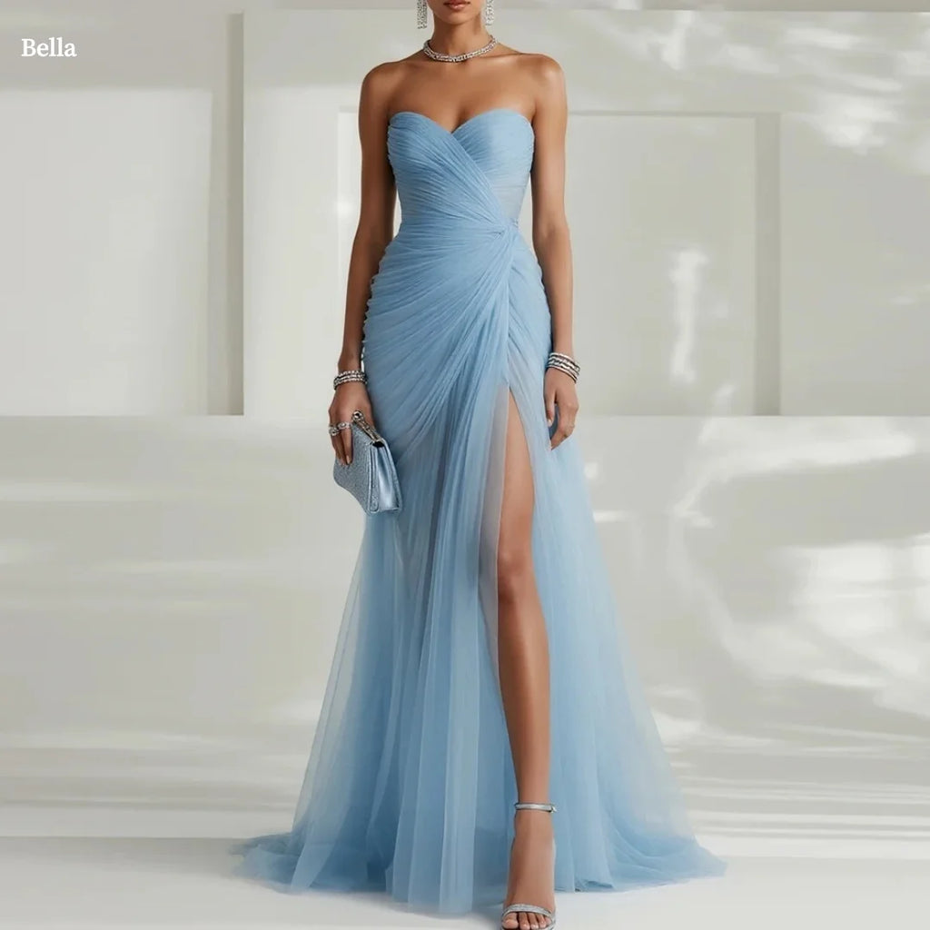 Tulle Sweetheart Prom Dress