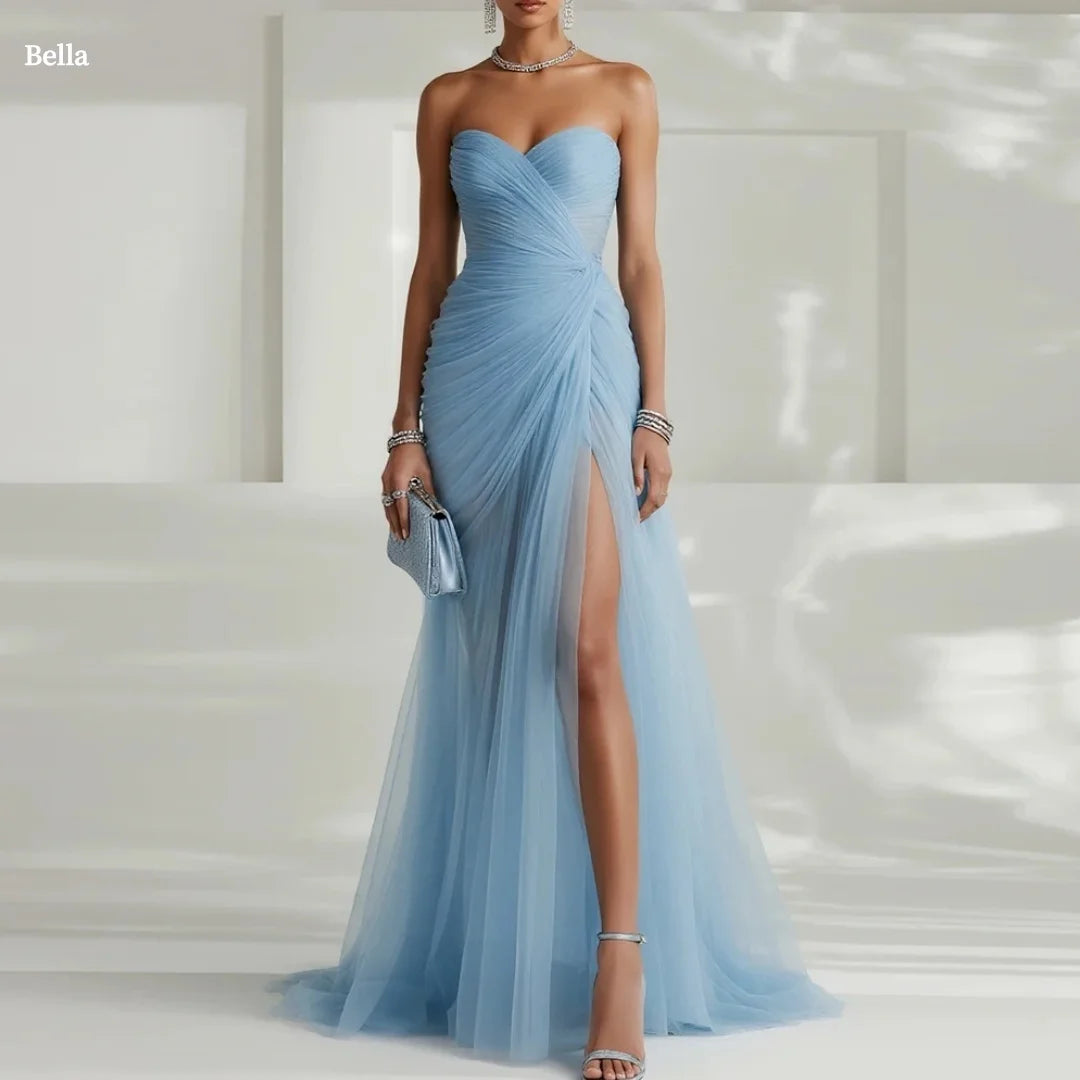 Tulle Sweetheart Prom Dress