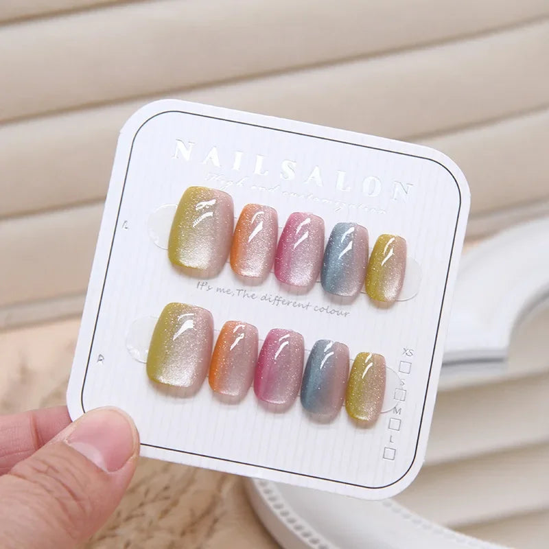 Handmade Spring Summer Press Nails