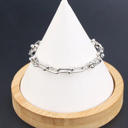 Simple Style Chain Bracelet