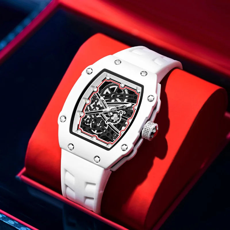 GRAYSS Barrel Shaped Quartz Watch