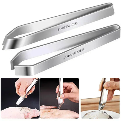 Stainless Steel Fish Bone Tweezer