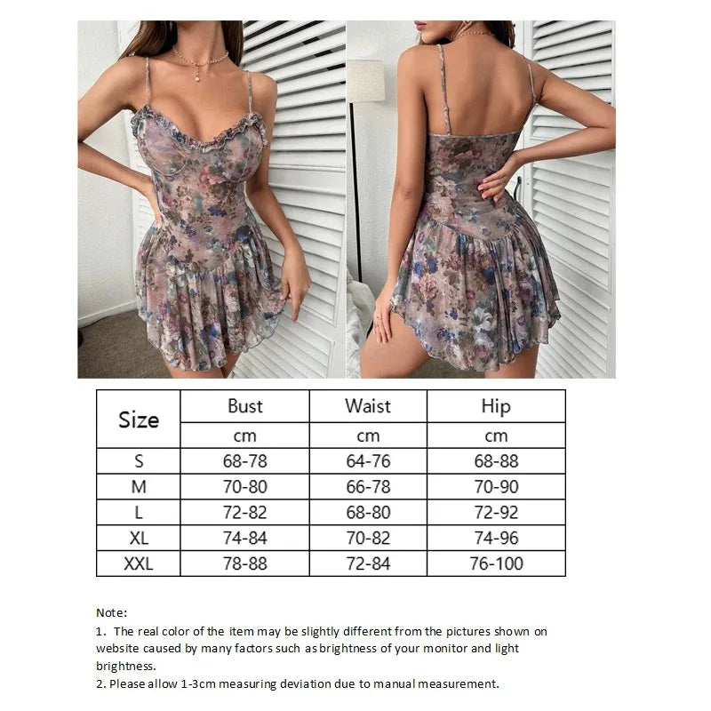 Floral Babydoll Nightdress