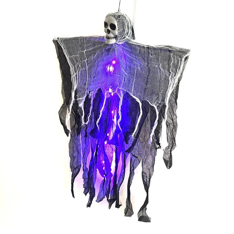 Hanging Ghost Skeleton Ornament