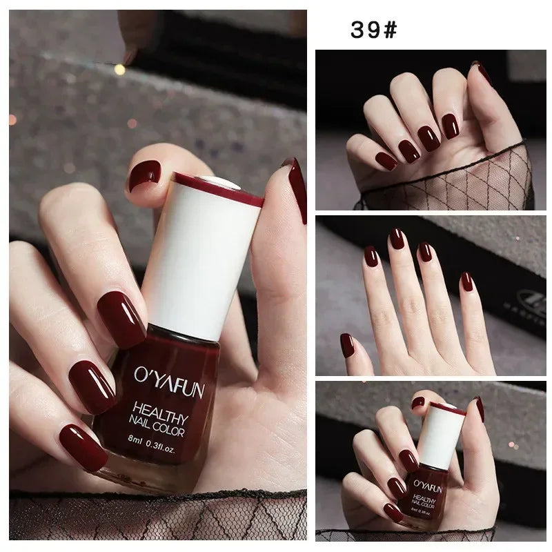 Matte Waterproof No-bake Nail Polish