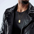 Vnox Military Dog-Tag Necklace