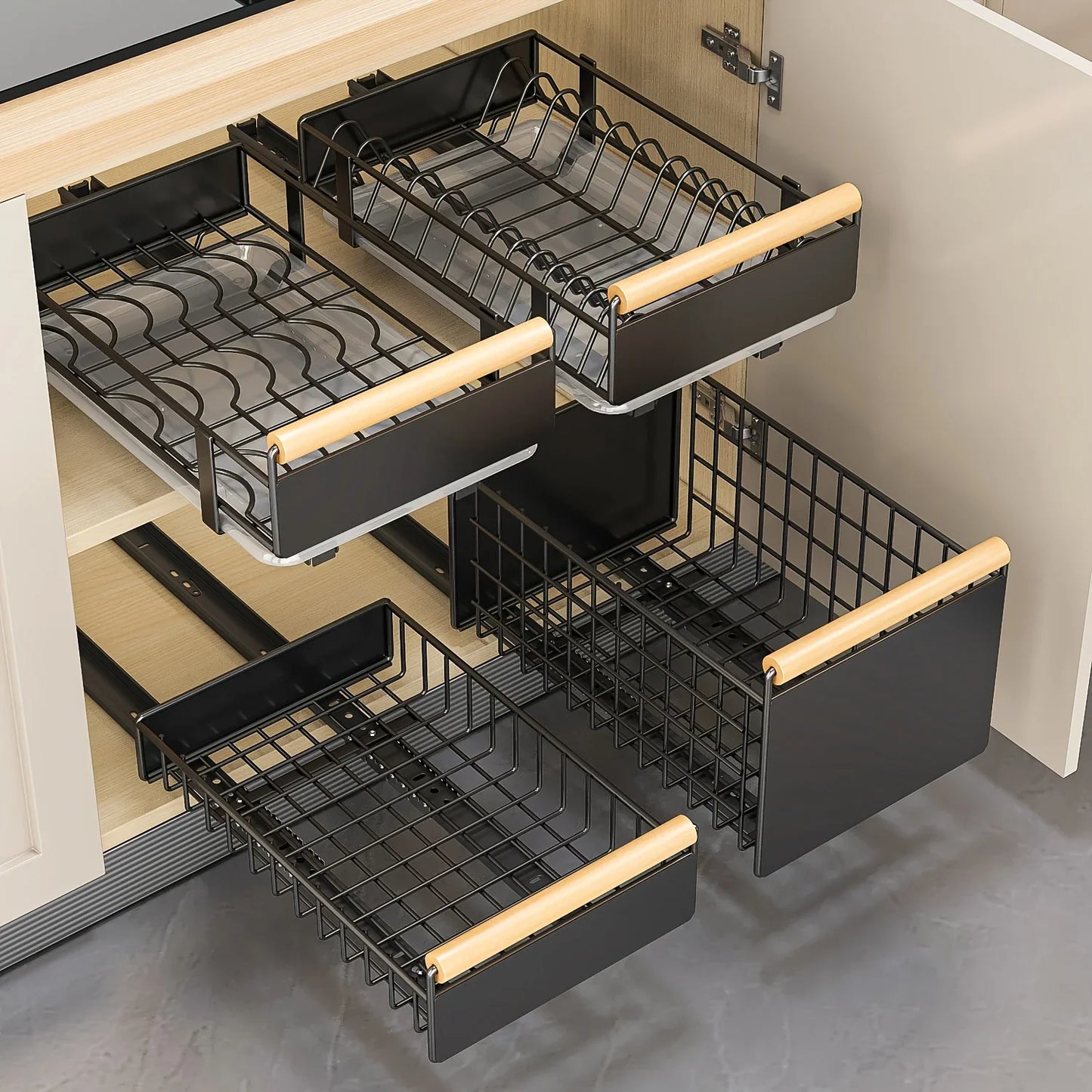 Multifunctional Dish Rack Tray