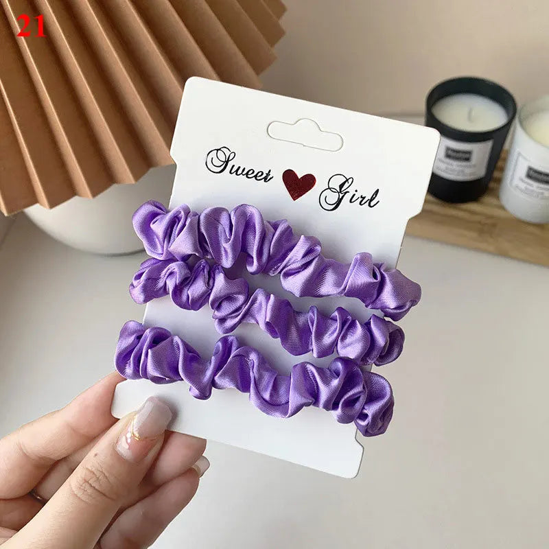 Satin Scrunchie Set