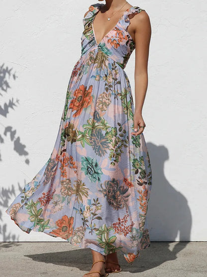 Bohemian Holiday Maxi Dress
