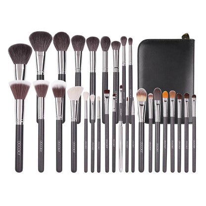 Docolor Professional Makeup Brush Set 10–30 Pcs