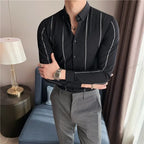 Striped Button Casual Shirt