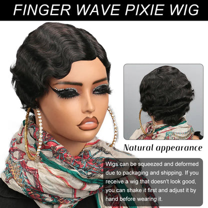 Short Ocean Wave Wig