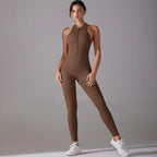 Nylon Solid Sleeveless True-To-Size Fit Shaping Bodysuit