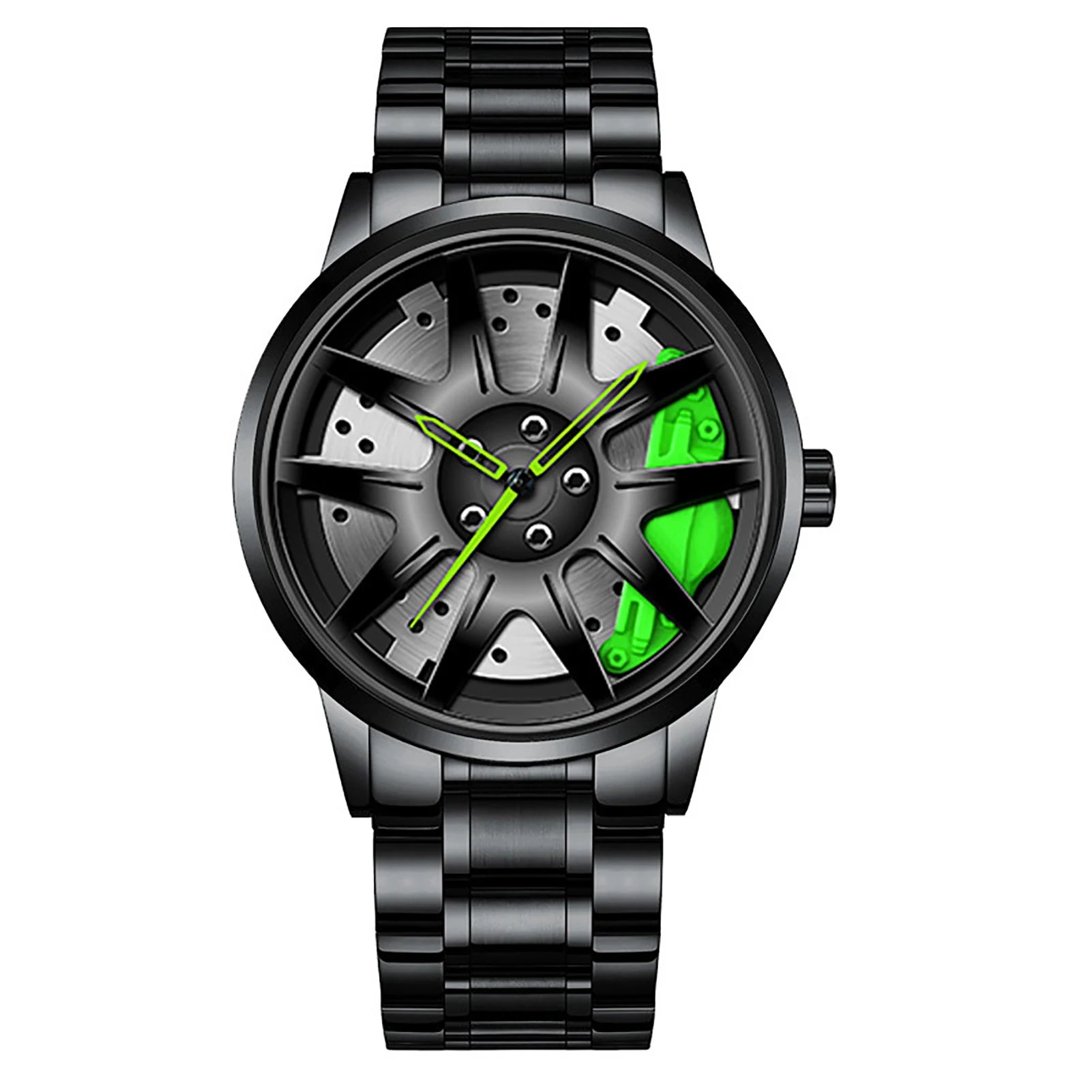 Luxfacigoo Car Wheel Quartz Watch