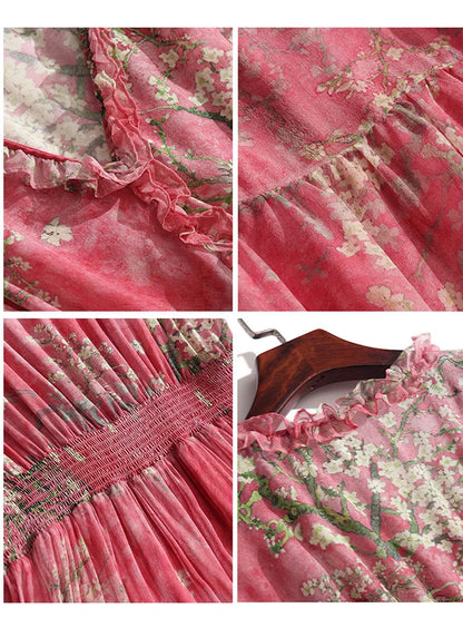 Boho Chiffon Summer Dress