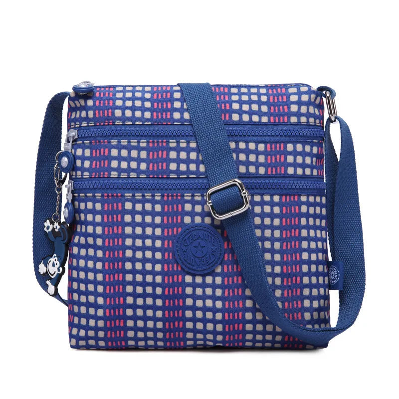 Nylon Shoulder Crossbody Bag