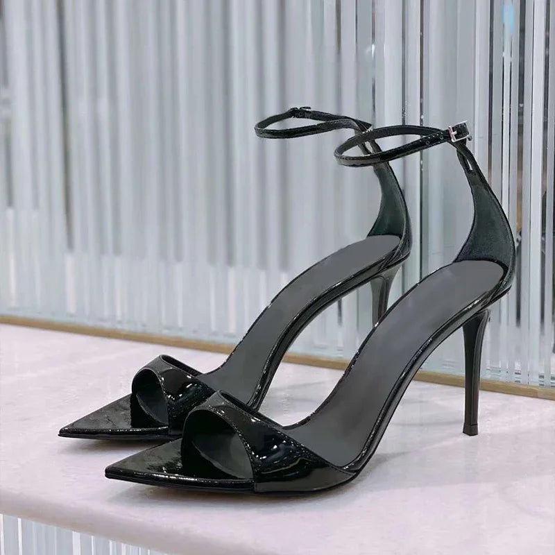 Microfiber Pointed-Toe Pumps