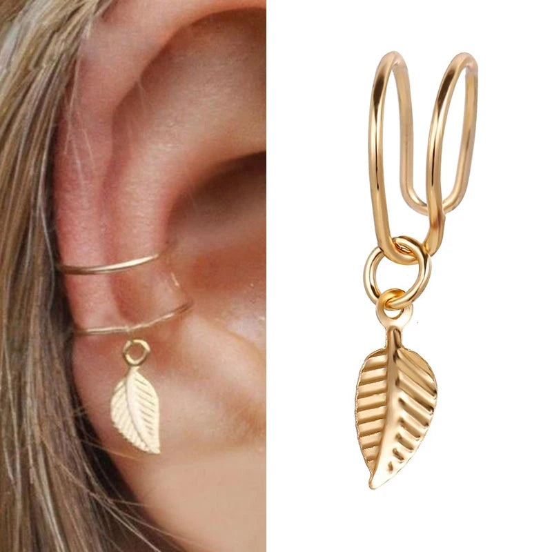 Crystal Clip Ear Cuffs