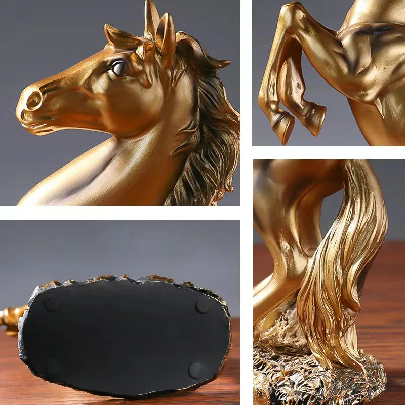 Home Resin Victory Horse