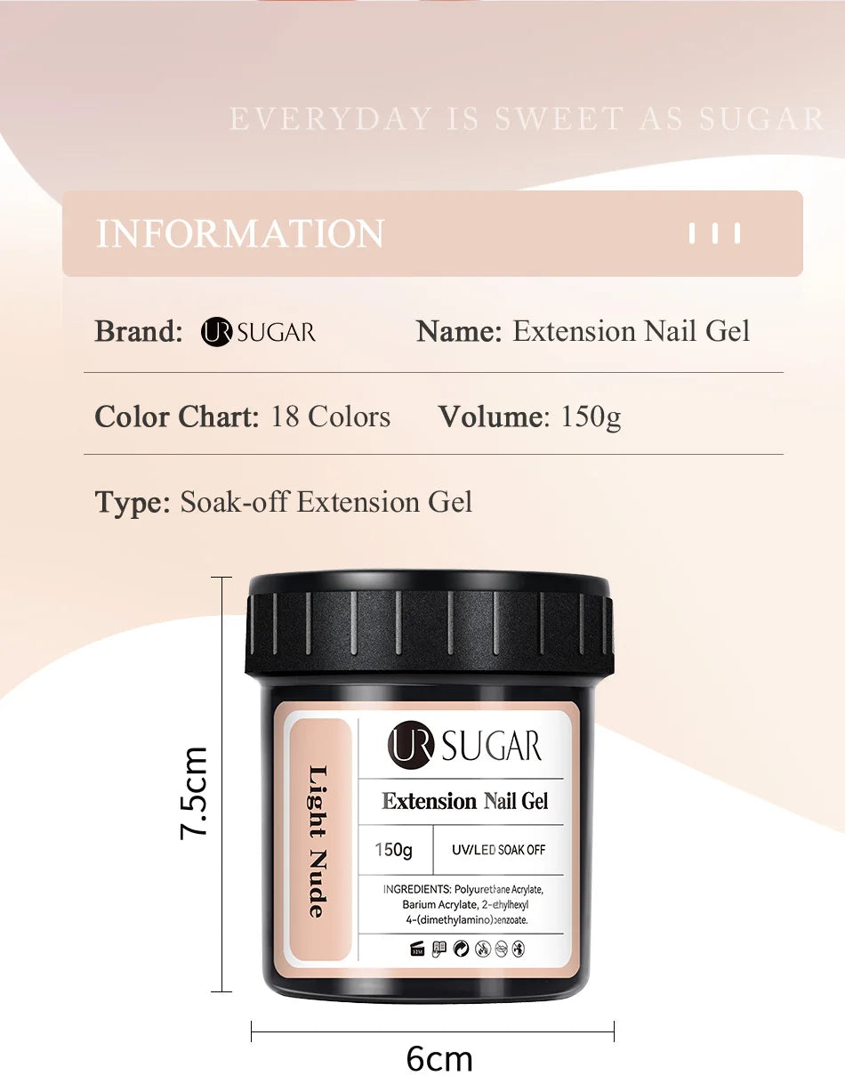 UR SUGAR Building Nail Gel