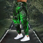 Lion print sweatpants