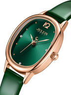 Tonneau Leather Watch